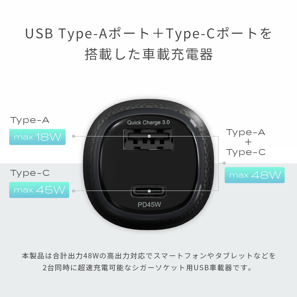 USB車載充電器