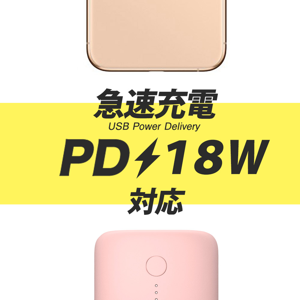 USB Power Delivery対応で超速充電