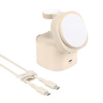 【新商品紹介】Qi2認証　4in1 マグネット式 ワイヤレス充電器 MOT-QI15W04-EC
