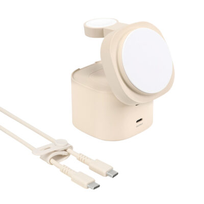 【新商品紹介】Qi2認証　4in1 マグネット式 ワイヤレス充電器 MOT-QI15W04-EC