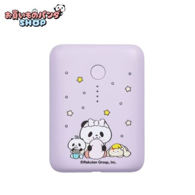 【お買いものパンダ(パジャマパーティ)】モバイルバッテリー 10000mAh PD20W入出力 iPhone Android iPad 国内最小最軽量クラス 機内持込み 大容量 Type-C入出力 Type-A出力 PSE適合製品 全1色 2年保証