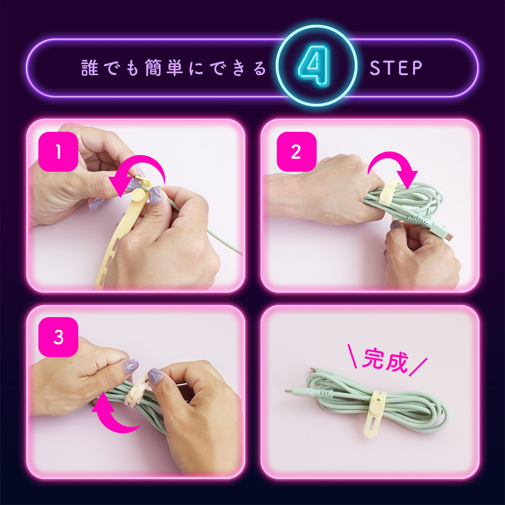 誰でも簡単4STEP
