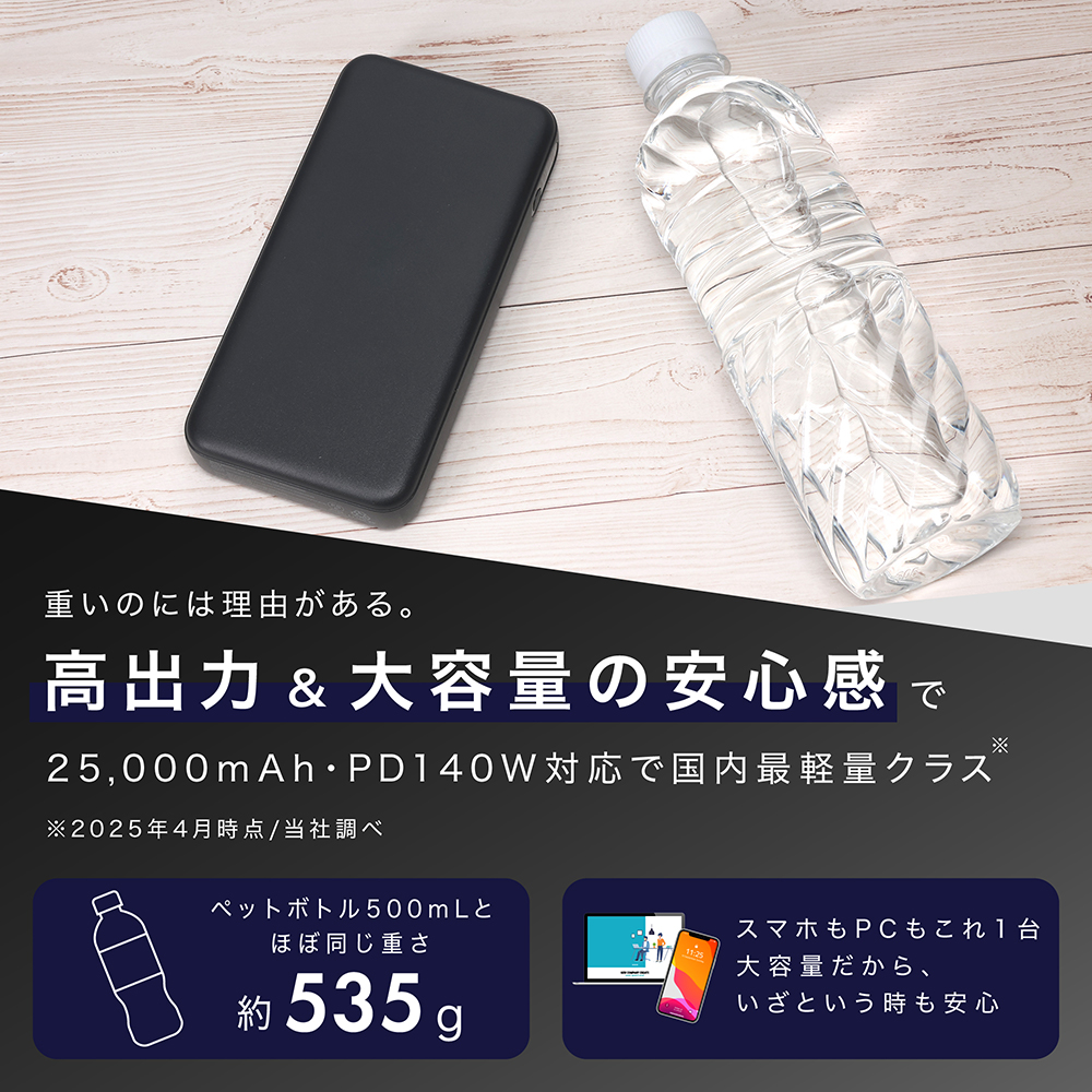 持ち運べるパワフルな相棒