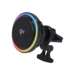 【新商品紹介】Qi2認証　車載用Qi2ワイヤレス充電器ファン付き　MOT-QI15WCH02-ECBK