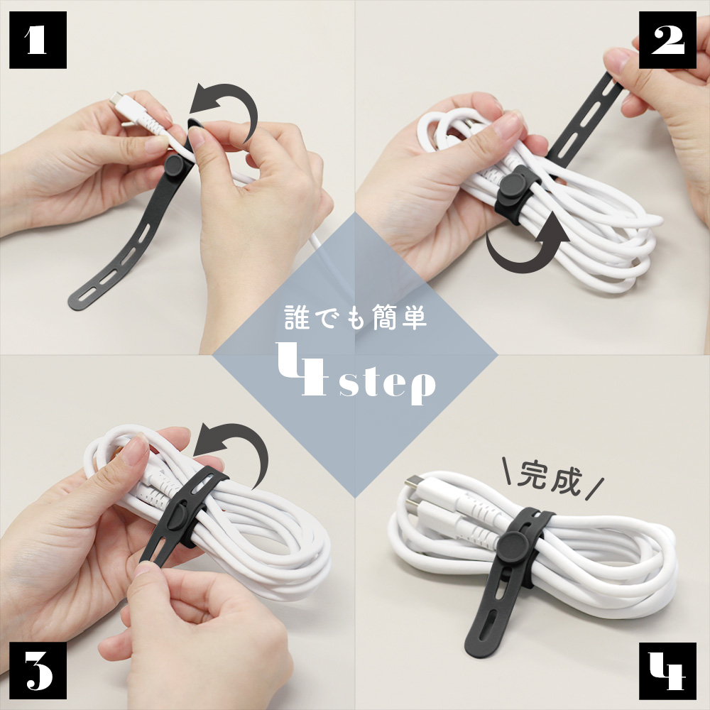 誰でも簡単4STEP