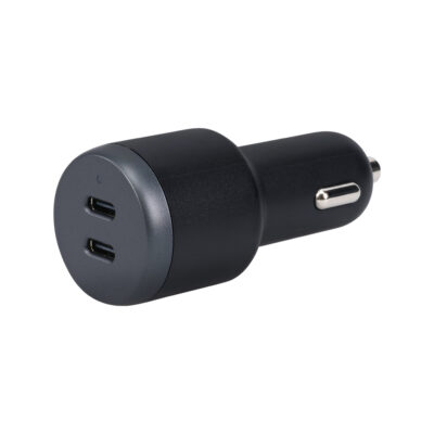 【新商品紹介】カーチャージャー充電器 車載 PD65W USB-C×2 充電　MOT-DCPD65C2