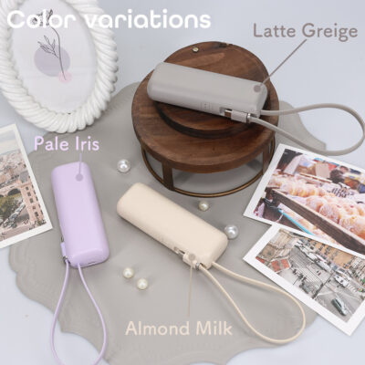 【新商品紹介】モバイルバッテリー 5,000mAh PD20W対応 USB-C入出力 ACコンセント一体型 MOT-MBAC5001