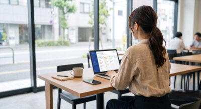 出張やカフェ作業の電源ストレスを解消!快適に働くための充電環境づくり